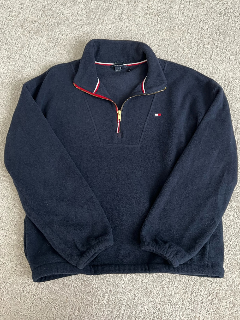 Tommy Hilfiger fleece half zip sweater